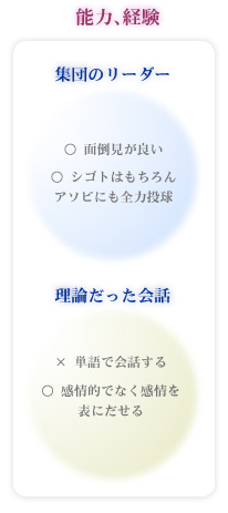能力、経験