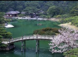 栗林公園風景