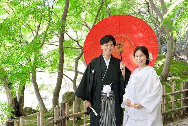 ★2026年6月末まで期間限定★<br />
【園婚(栗林公園 結婚式)】 神前式+和装パッケージ