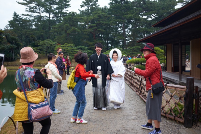 フェアリー・テイル挙式事例：香川県高松市の栗林公園で秋の結婚式