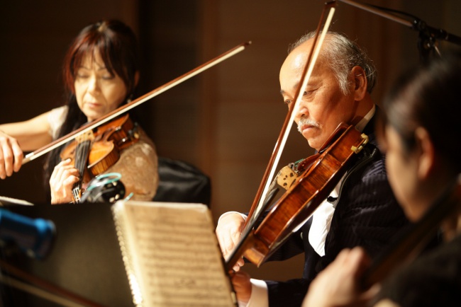 香川県の音楽家による弦楽四重奏