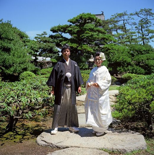 香川県高松市のお城で結婚式　玉藻公園で結婚式　お城の結婚式でフォトウエディングもできる）