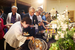 栗林公園 商工奨励館 リニューアルオープン記念イベント「栗林晩餐会」プロデューステーマ≪庭≫×≪食≫×≪音≫を楽しむ