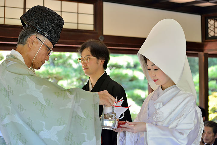 栗林公園　三々九度の盃